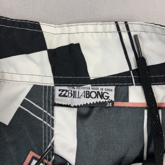 Billabong Men's Shorts/Swim Trunks, Sz 34, Multicolor, Tropic, Drawstring - Picture 3 of 10